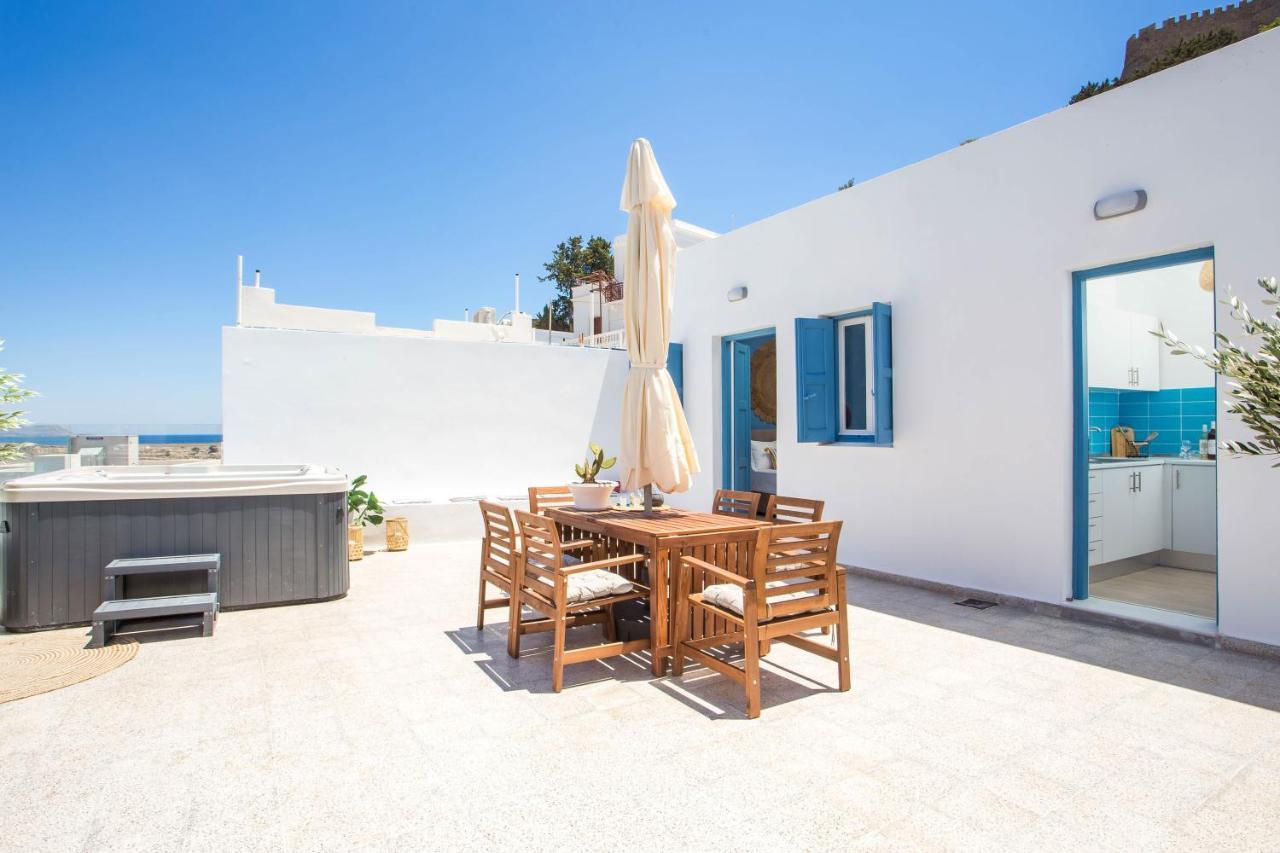 Villa Euphrosyne Lindos  Luaran gambar