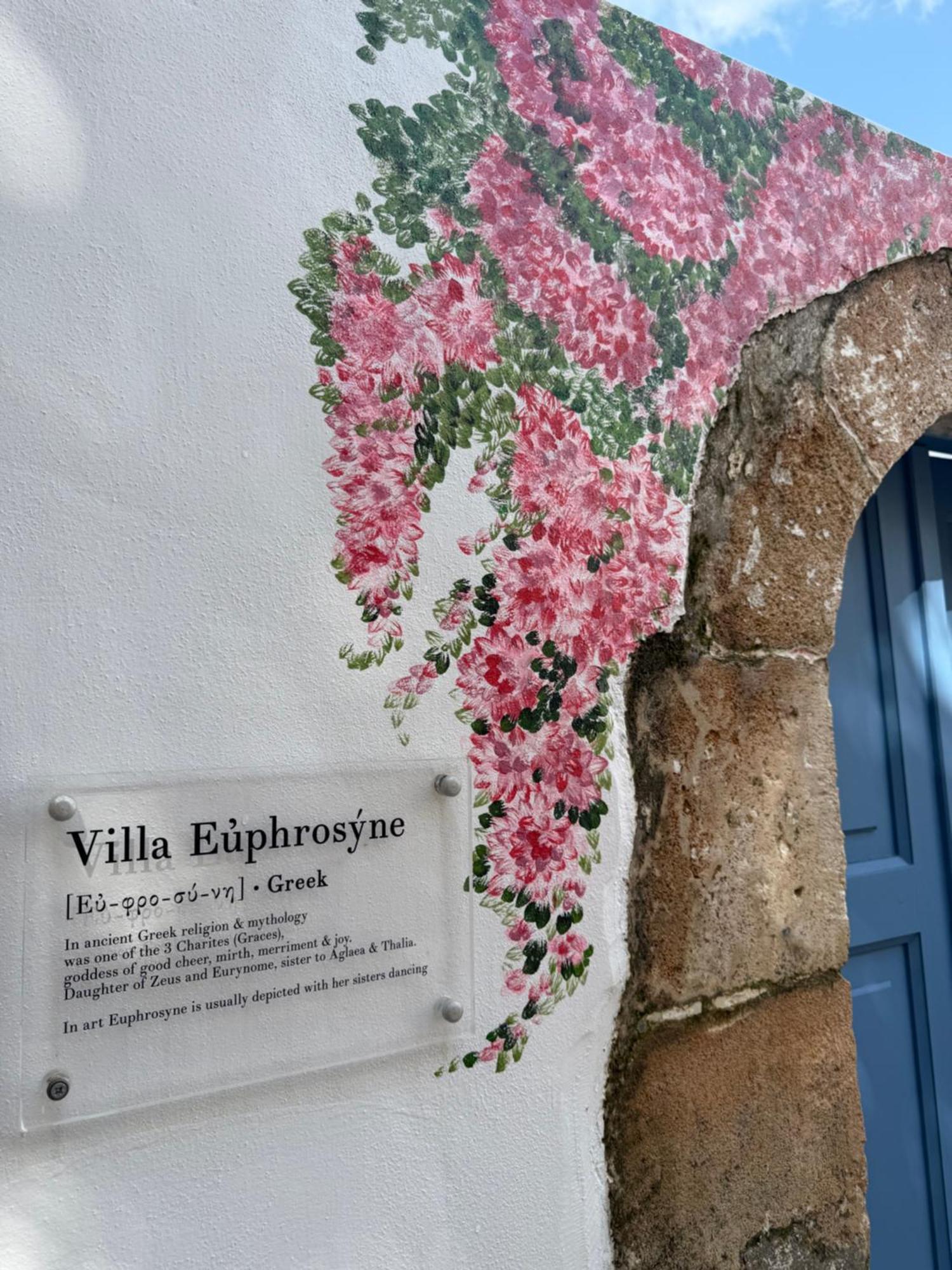 Villa Euphrosyne Lindos  Luaran gambar